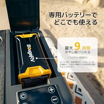Amazon | BougeRV ポータブル冷蔵庫 車載れいぞうこ 20L -22